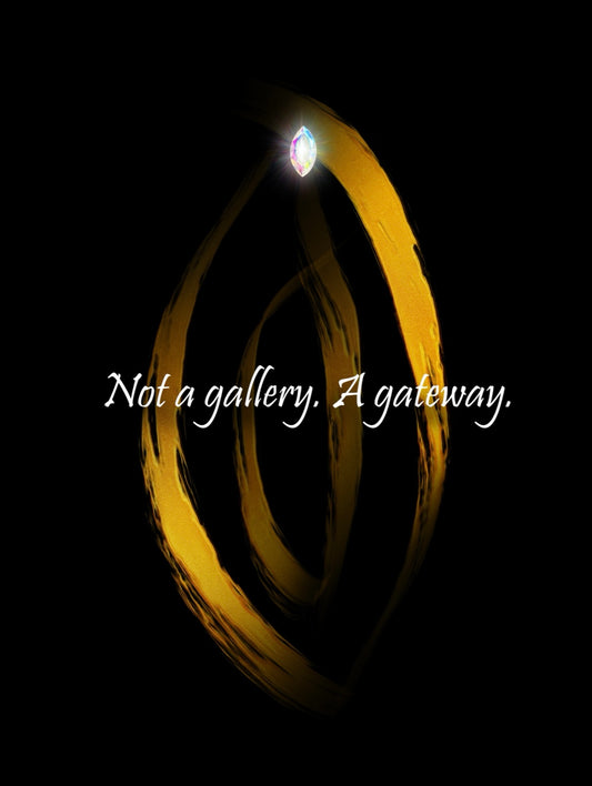 Not a gallery. A gateway.