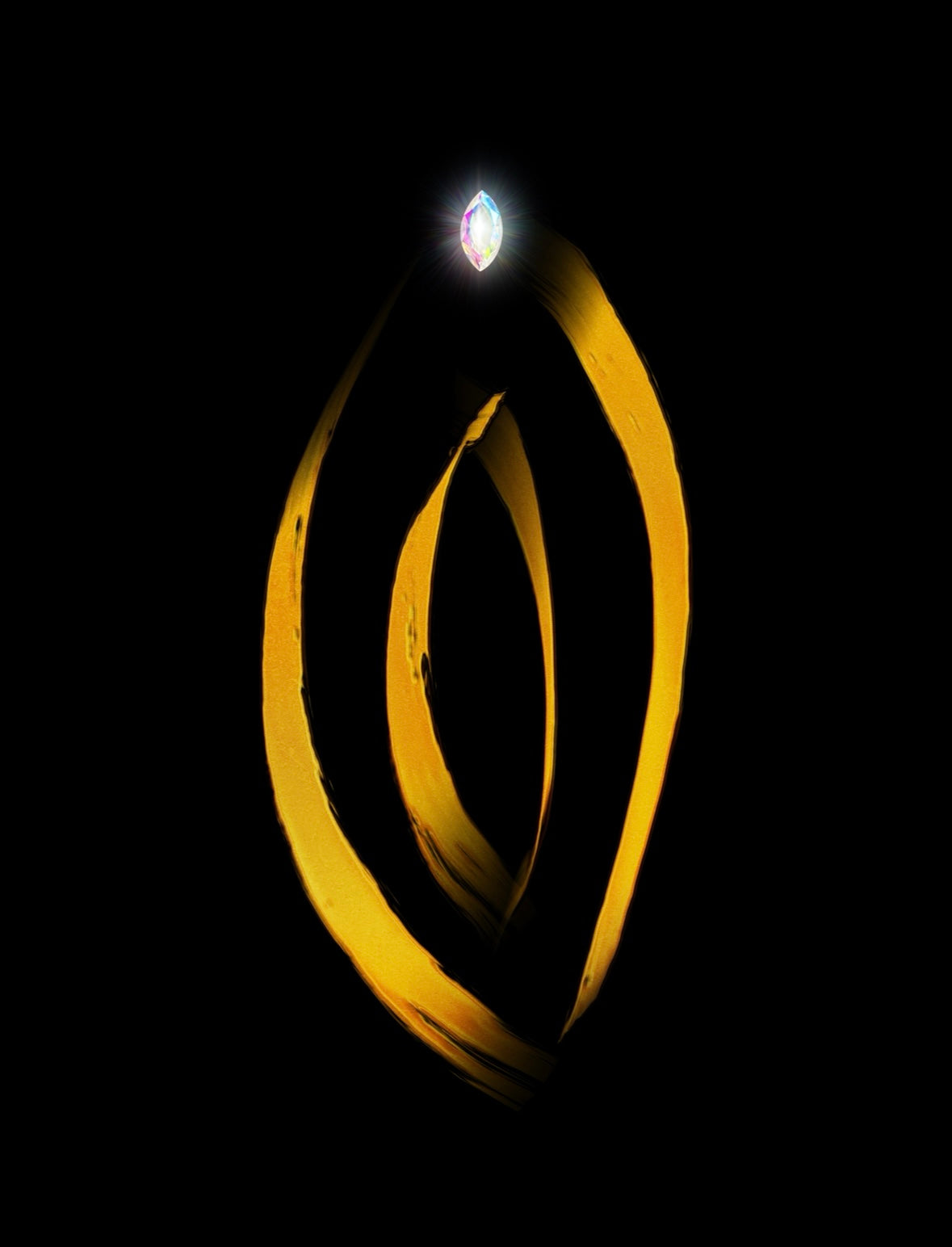 She speaks in symbols. This is one of them.